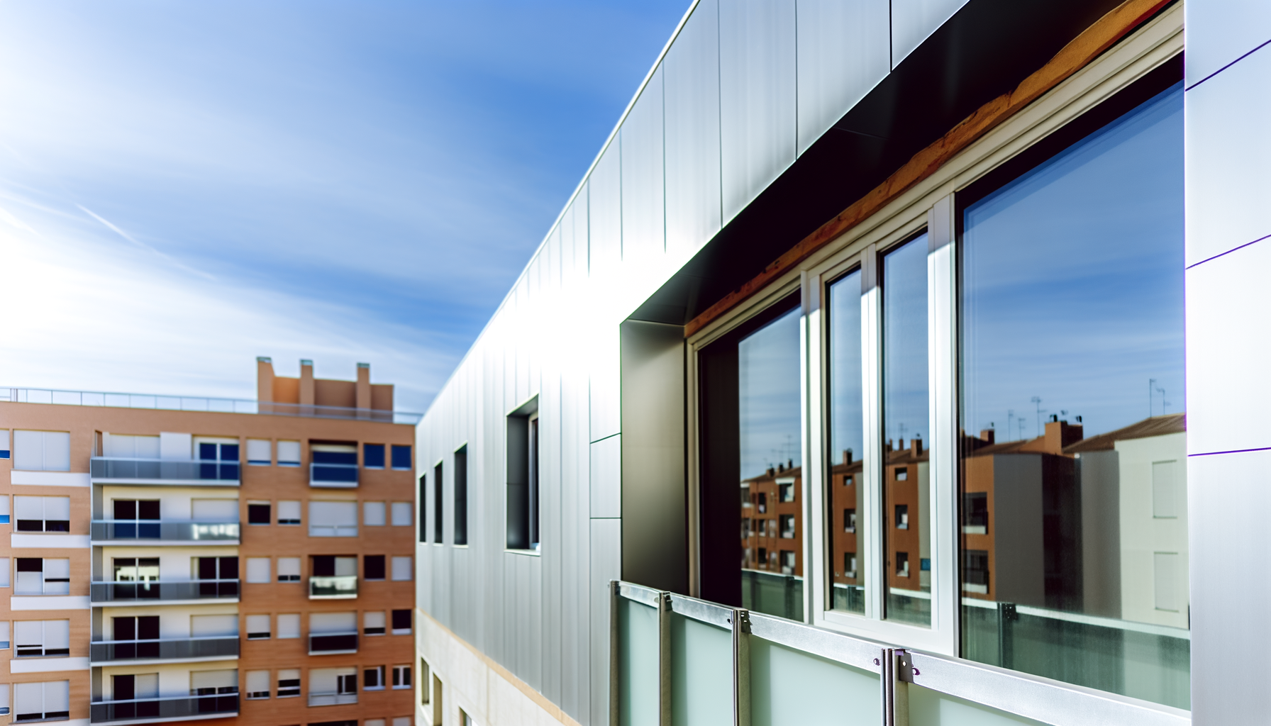 Carpintería de aluminio para pisos en Zaragoza