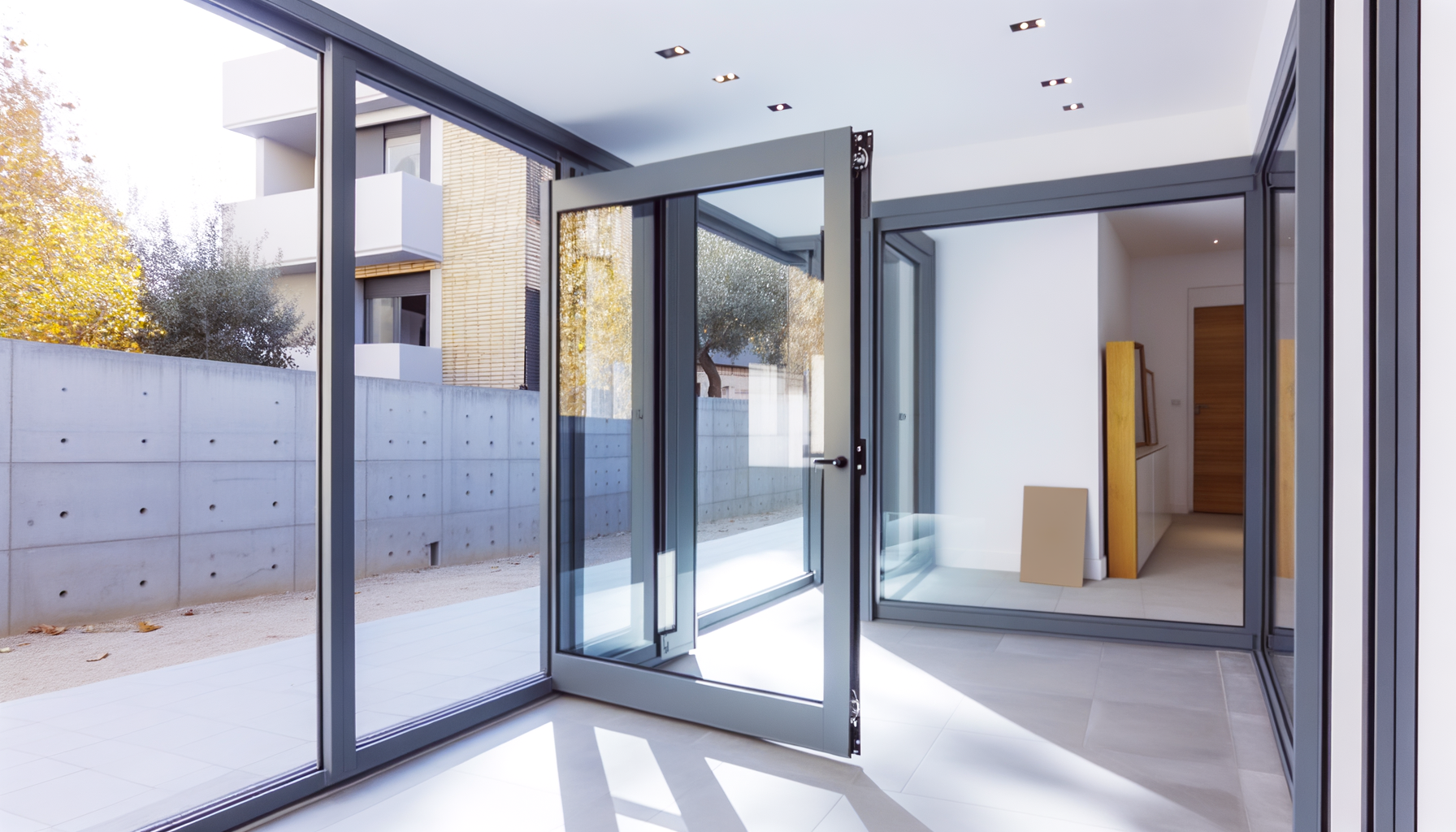 Modern Aluminium Doors in Barcelona 2025