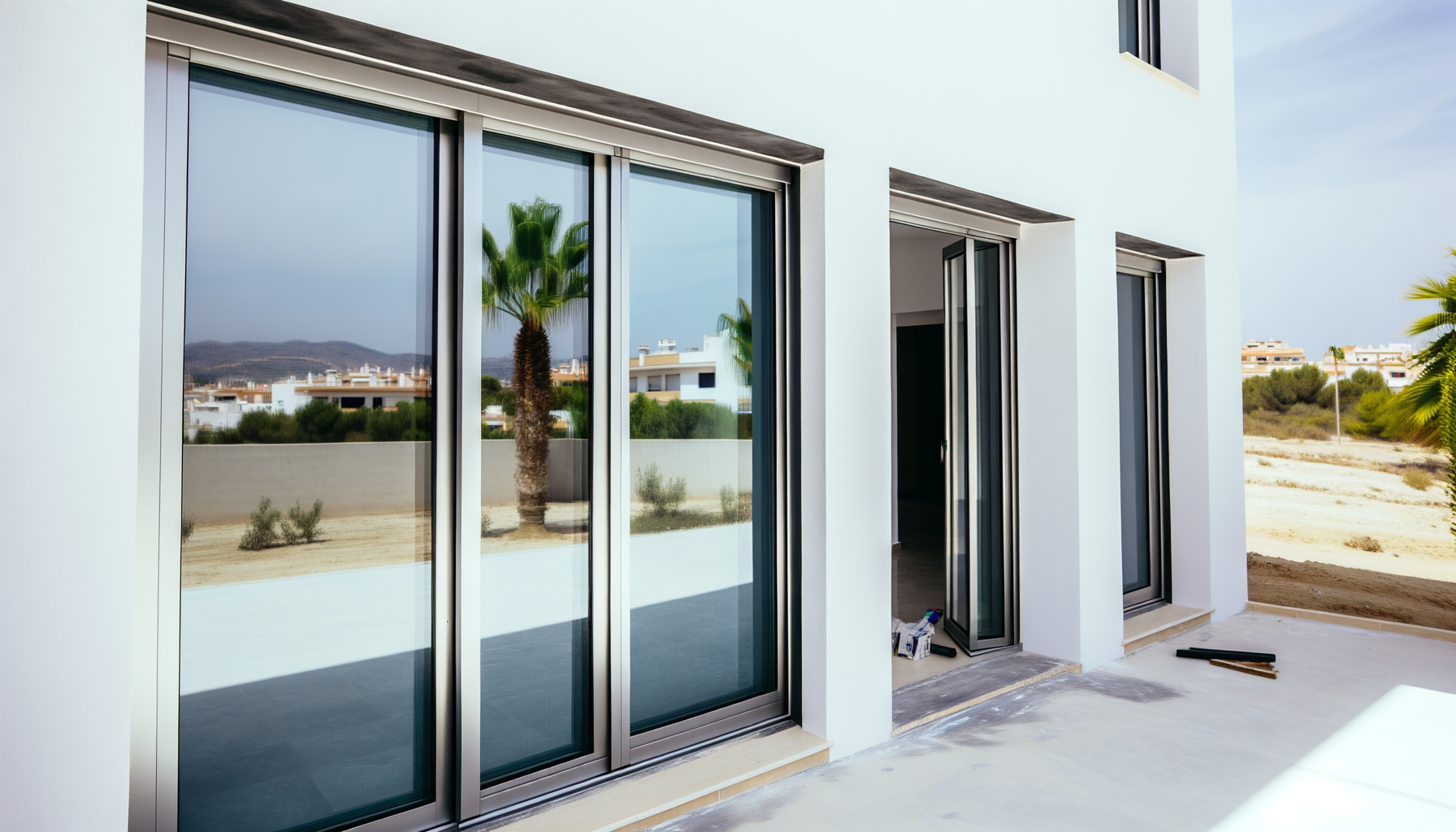 Ventanas smart de aluminio en Málaga: tendencias 2025