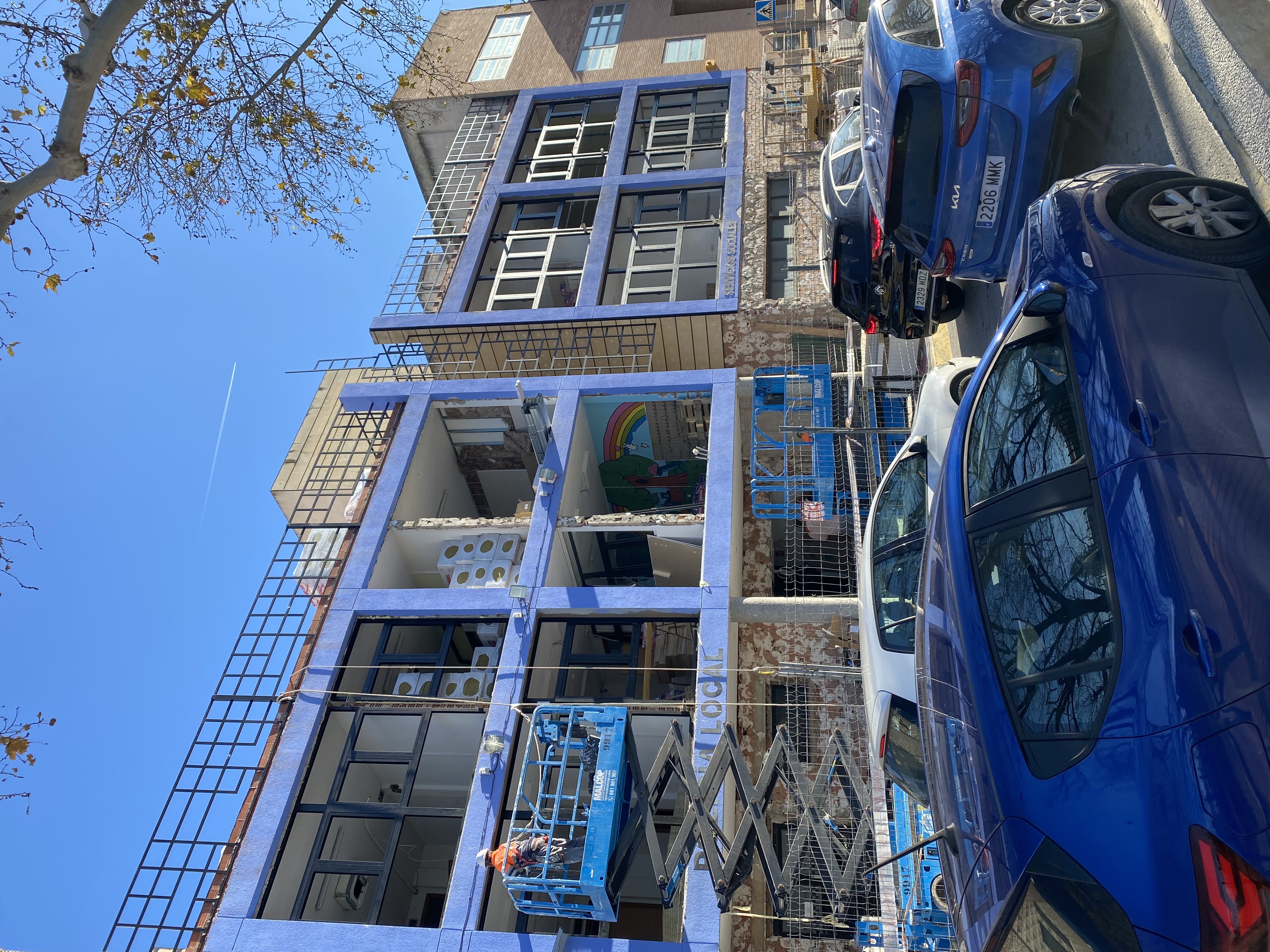 Carpintería de Aluminio en el Centro de Emergencias de Aspe